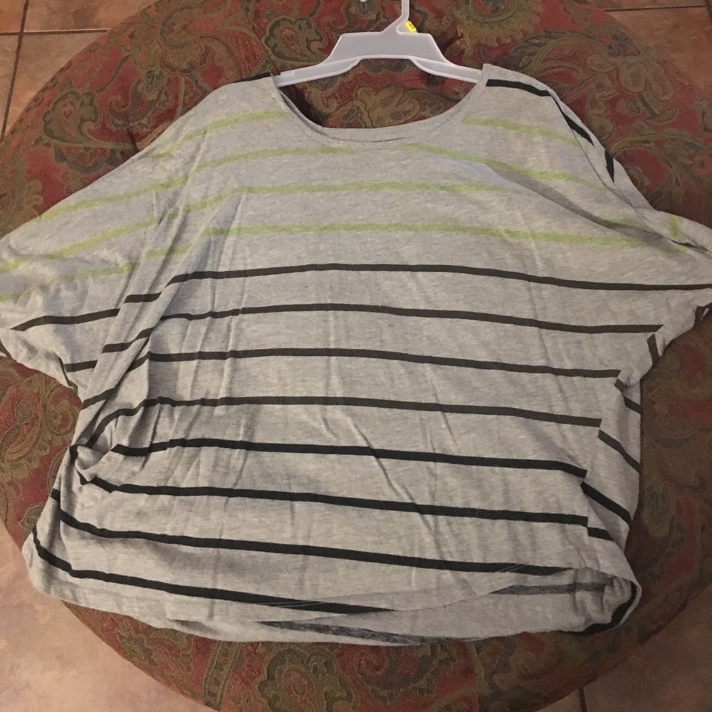 Gray stripped shirt